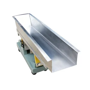 High Capacity Electromagnetic Vibratory Feeder for Heavy Load Bulk Material Feeding Operation