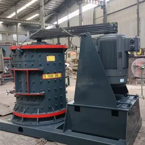 High Capacity Gold Mining Machinery Vertical Shaft Sand Making Machine Max.40t/h AC Motor Rock Stone Mineral