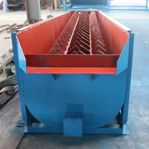 High Capacity Industrial Mining Machinery Double Screw Spiral Ore Washing Machine with AC Motor 10 100 T H 900KG for Minerals