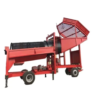 High Capacity Municipal Recycling Machine Waste Trommel Screen Mining Equipment with More Layers Screen