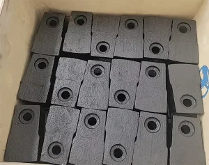 High Chrome Alloy Hammer Head Wear Resistant Crusher Spare Parts for Mining Machinery