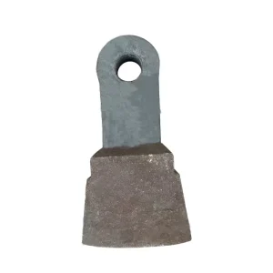 High Chrome Bimetallic Forged Replacement Hammer Head Wear Part for Stone & Rock Crushers Ore Mining Use