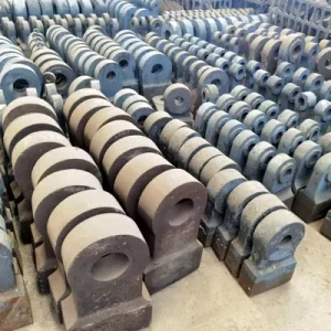 High Chrome Forged Sledge Crusher Hammer Heads Mining Stone Crusher Wear Parts