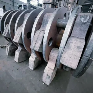 High Chromium Alloy Hammer Plate for Crusher Mining Machine Parts Ore & Coal Mining Use Wear Resistant Forged Casting