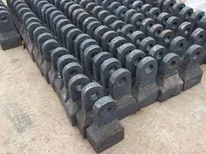 High Chromium Casting Crusher Hammer Head for Mining Sand Making Machine Wear Parts