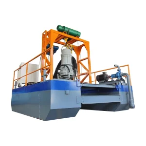High Concentration Small Electric Engine Cable Dredger Pump 500m/h Working Capacity Submersible Suction Dredger For Sand