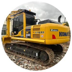 High Cost Performance Used Komatsu Pc240 Japan 24 Ton Crawler Excavator Diesel Hydraulic Full Documentation Fob Cif