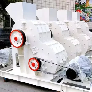 High Efficiency 2PC1200*1400 Two Stage Hammer Crusher Nice Aggregate Shape for Construction Material Crushing Line