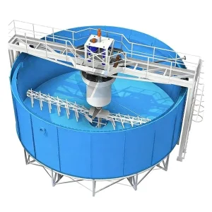 High Efficiency AC Motor Thickener for Mining Tailings Dewatering Mineral Sludge Thickening Equipment with 100T/H Capacity
