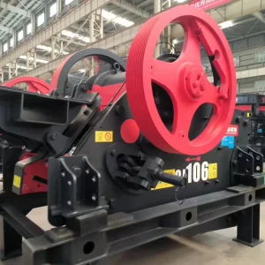 High Efficiency CJ106 Primary Jaw Crusher Mining Equipment for Granite Basalt Hard Ore Processing