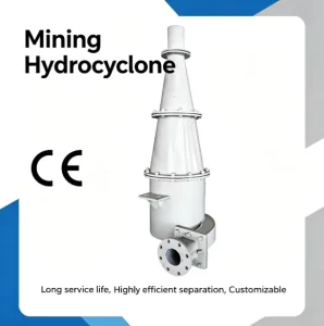 High Efficiency Ceramic Lined Mining Hydrocyclone Wear Resistant Slurry Classification Equipment CE Certified Factory Direct