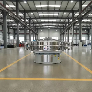 High Efficiency Circular Vibrating Screen for Food Powder Sieve and Grading Machine