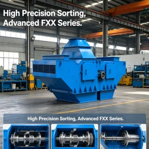High Efficiency FXX Series Air Classifier Mining Machinery for Ultrafine Powder Separation 1-150 Micron Adjustable