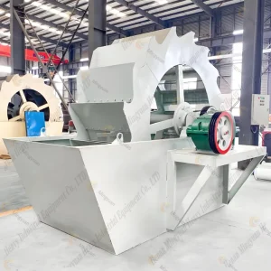 High Efficiency Fine Gravel Wheel Sand Cleaning Washing Machine