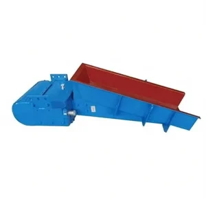 High Efficiency GZ Motor Vibrating Feeder with Industrial Hopper for Mining Ore Quarry and Chemical Industry