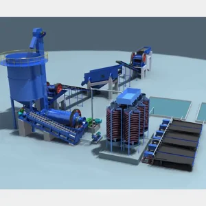 High Efficiency Gold Mining Machinery Equipment With Engine Pump Motor Gear Bearing Leaching Production Line 50 300 Tph Capacity