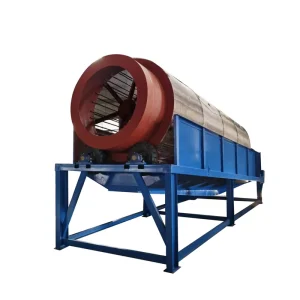 High Efficiency Gold Ore Trommel Rotary Drum Screen Firewood Sawdust Trommel Screen Washing Plant Gear Core