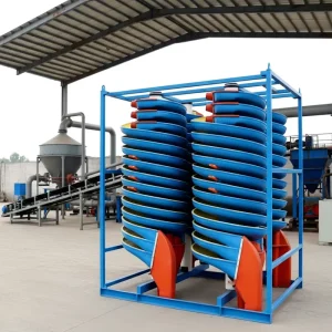 High Efficiency Gravity Separation Equipment for Mineral Processing Plants Spiral Chute