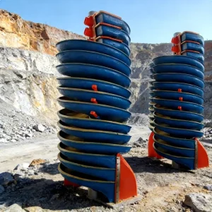 High Efficiency Gravity Separation Equipment for Ore Processing Mining Spiral Separator