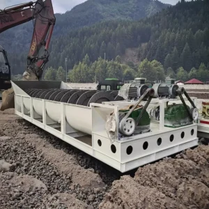 High Efficiency Kanjue Spiral Classifier High Performance Mineral Gravity Separator Motor Pump 30 45t h Capacity Long Service