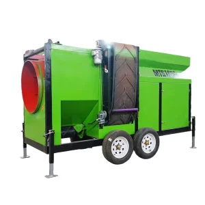 High Efficiency MTS1022 Model CE Certification Topsoil Screening Mobile Trommel Screener for Soil Topsoil