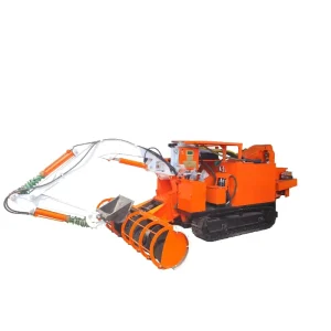 High Efficiency Mining Dredging Machine with Crawler Walking and Double Spiral Collection
