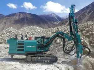 High Efficiency Mining Drilling Equipment SWDH102S 76 115mm Diameter Integrated Mining Drill Quarry Mining
