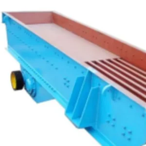 High Efficiency Mining Vibrating Feeder and Heavy Duty Apron Belt Feeding Machine