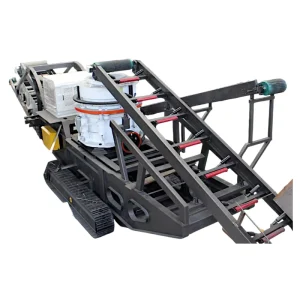High Efficiency Mobile Crusher Plant Portable Granite Crushing Machine Quarry Rock Aggregate Processing Equipment with Granite