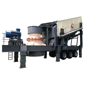 High Efficiency Mobile Crusher Plant Quartz Crushing Screening Integrated Machine for Aggregate Production Line for Quartz