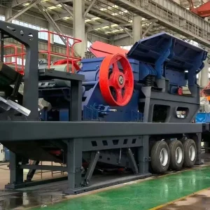 High Efficiency Mobile Rock Crusher Plant Energy Saving Portable Stone Crushing Machine for Hard Rock Mining