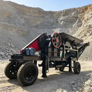 High Efficiency Portable Mobile Sand Make Jaw Crusher Machine PE 400 Plastic Crusher with Silent Generator Mobile