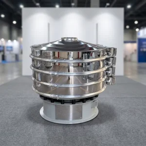 High Efficiency Rotary Vibrating Screen Industrial Circular Vibro Sifter Powder Granule Stainless Steel Sieving Machine Motor