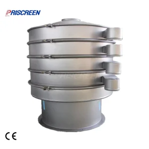 High Efficiency Rotary Vibrating Screen Motor Food Processing Multi-Layer Stainless Steel ISO9001 Certified Custom