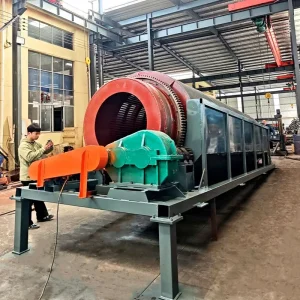 High Efficiency Screening Equipment Sand Washing Machine Mining Trommel Screen for River Stone Gold Ore