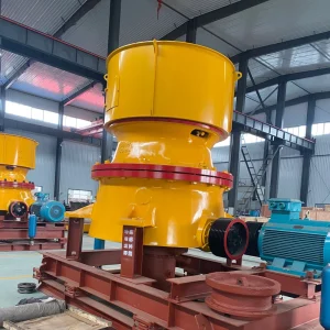 High Efficiency Single Cylinder Hydraulic Cone Crusher Machine with AC Motor Gear Max.300t/h Capacity Stable Durable Performance