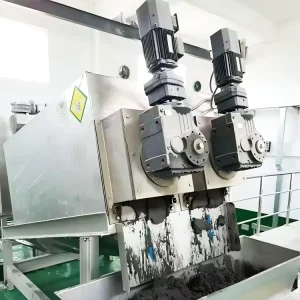 High Efficiency Solid Liquid Separator Spiral Sludge Water Treatment Machinery Efficient Sludge Dewatering Equipment