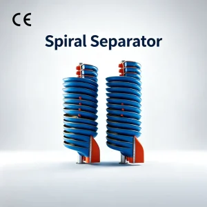 High Efficiency Spiral Chute Separator Mining Gravity Concentrator Mineral Processing Equipment CE Certified Supplier