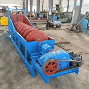 High Efficiency Spiral Classifier Used for Gold Cooper Ore Processing Plant Spiral Sand Washer