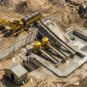 High Efficiency Spiral Classifier for GT1225 Sand Gold Washing Plant Ore Gravity Separation Mineral Processing Equipment