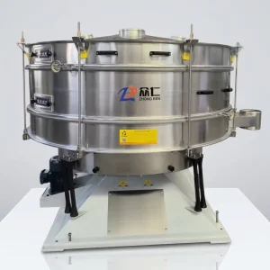 High Efficiency Stainless Steel Tumbler Screener for Food Powder Large Capacity Circular Swing Vibrating Sieve Manufacturer