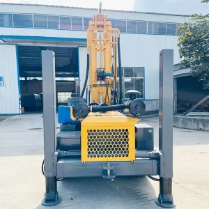 High Efficiency Surface Drill Rig for Mining Prospecting and Water Wells