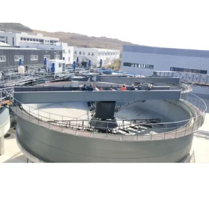 High-Efficiency Thickener with Deep Feed & Flocculation for Fast Settlement