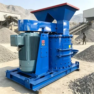 High Efficiency Vertical Compound Crusher Adjustable Discharge Size Rock Gold Secondary Crushing Machine
