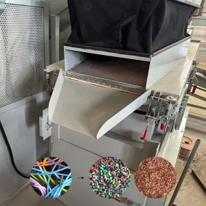 High Efficiency WEEE Metal Separator Table Specific Gravity Density Separator for Electronic Waste Recycling