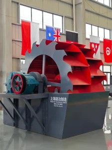 High Efficiency Wheel Type Sand Washing Plant with Gear and Core Pump Components Max.300t/h Capacity for Mining