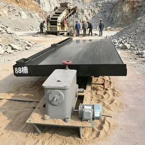 High Efficient Gold Mining Equipment 6S Shaking Table for Gold Tantalum Niobium Ore Concentrator