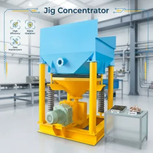 High Efficient Laboratory Diaphragm Gravity Benefication Metal Jig Compound Jig Machine Gold Gravity Separator for Ore Sorting