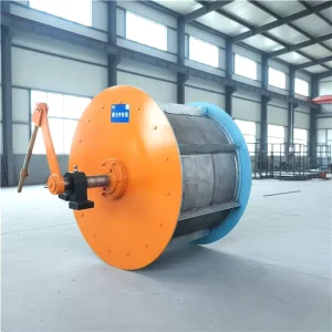 High Efficient Permanent Drum Magnetic Separator for Mineral Ore Separation