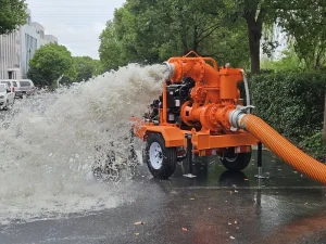 High Flow High Pressure Diesel Water Pump with Intelligent Control for Emergency Rescue & Mine Drainage